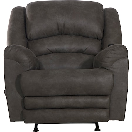 Chaise Rocker Recliner w/ Heat & Massage - Oversized - X-tra Comfort Footrest