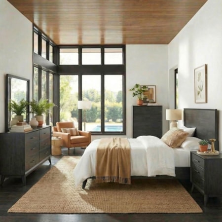 Complete 5-pc. Queen Platform Bedroom Set