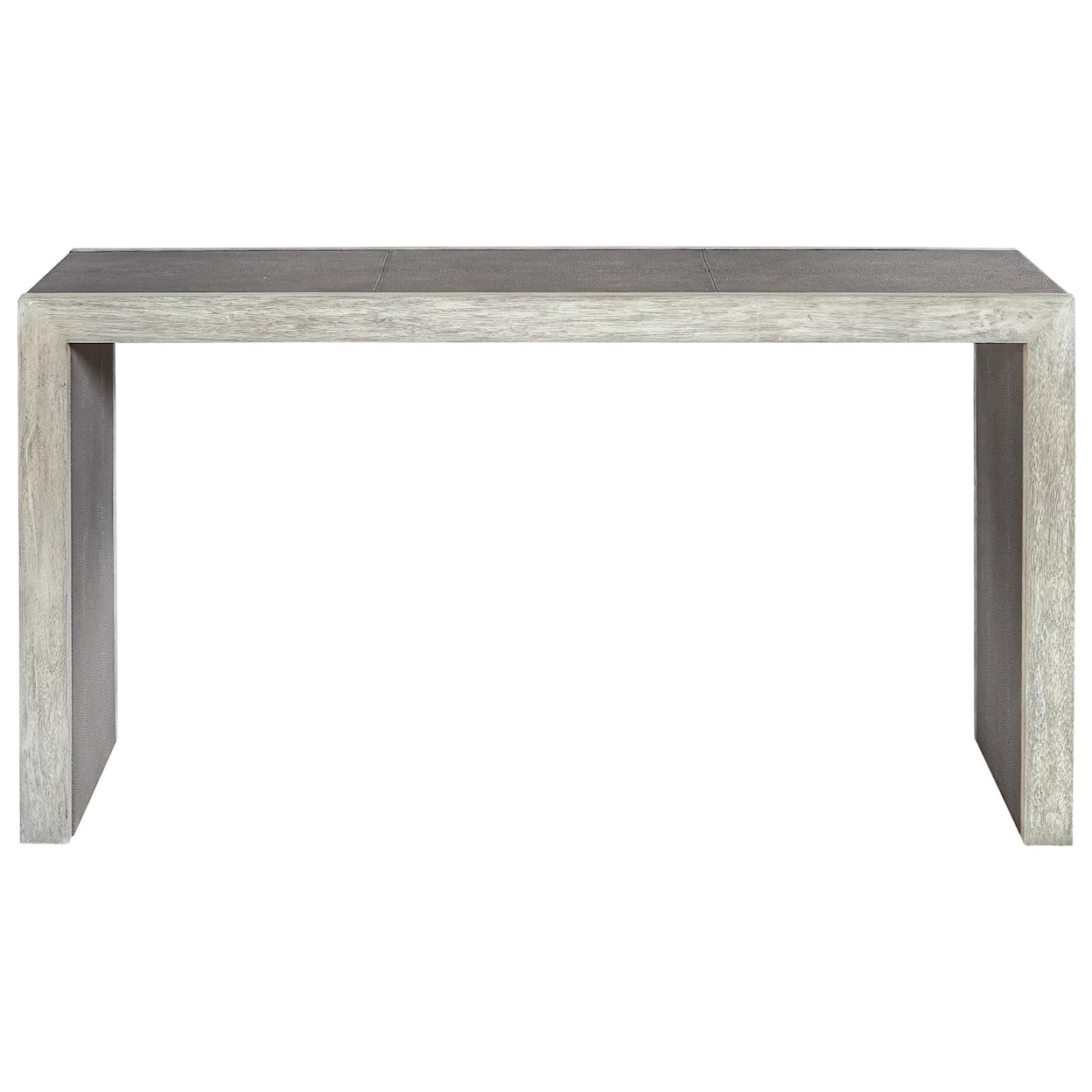 Uttermost Accent Furniture - Occasional Tables Aerina Aged Gray Console Table