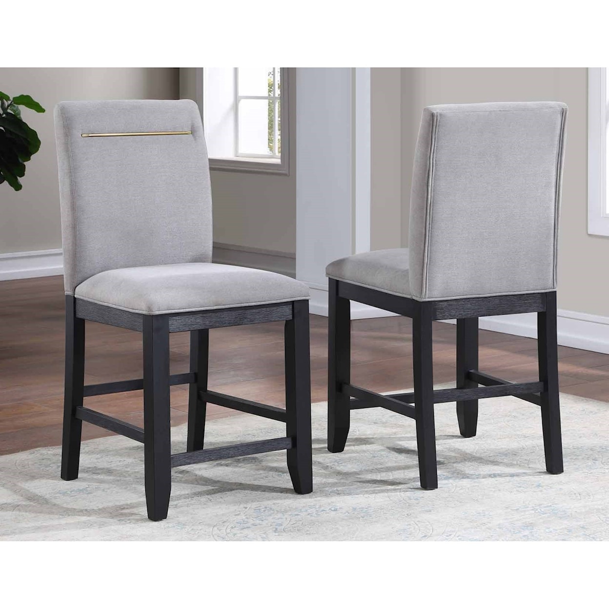 Steve Silver Yves Upholstered Bar Stool