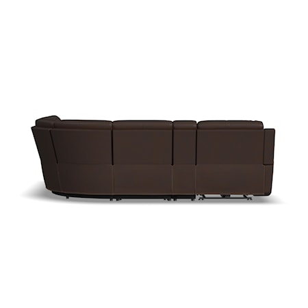 Power Headrest &amp; Lumbar Reclining Sectional