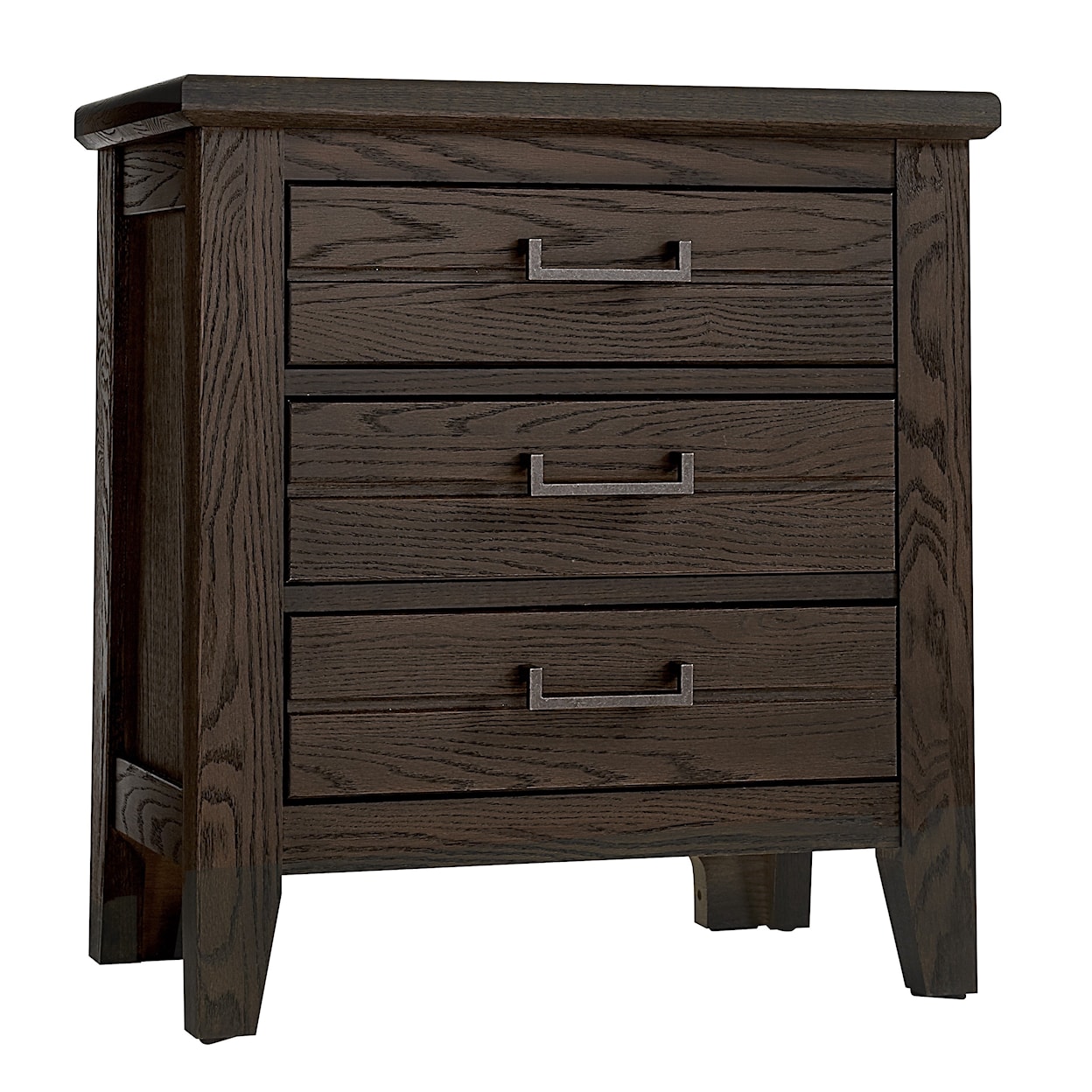 Vaughan-Bassett Passageways 3-Drawer Nightstand