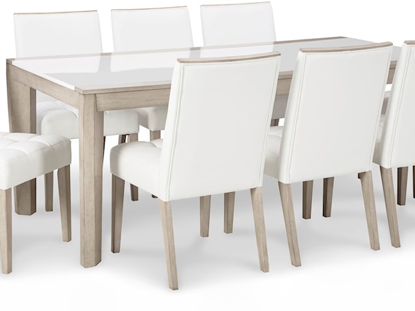Table and 8 Chair Dining Set