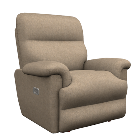 Power Rocking Recliner w/ Headrest & Lumbar