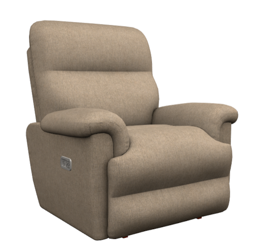 Casual Power Rocking Recliner w/ Headrest, Lumbar & USB Port
