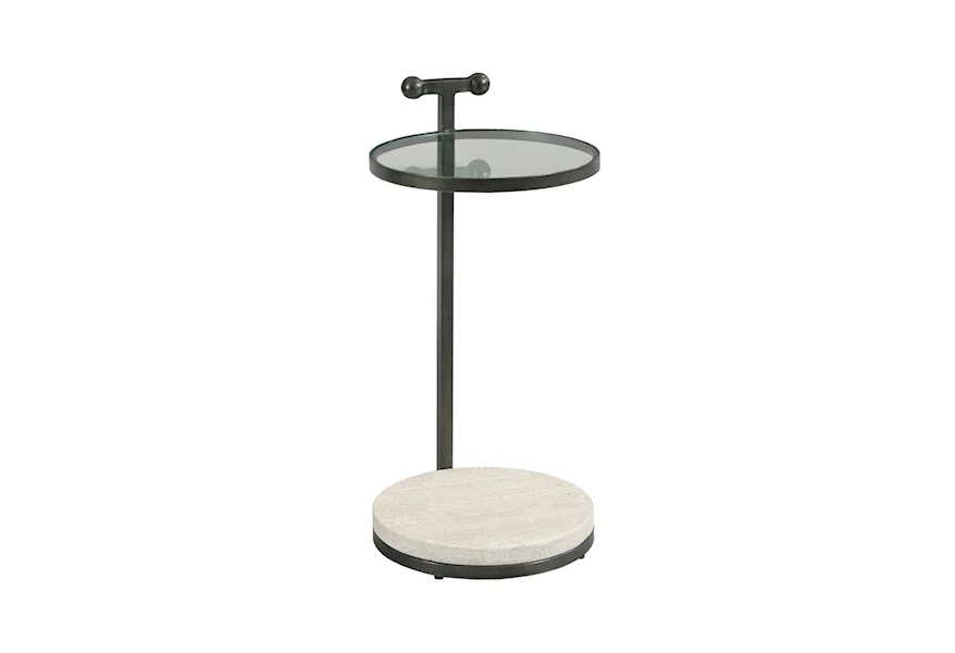 Hidden Treasures Frazier Round Accent Table by Hammary at Stoney Creek Furniture 