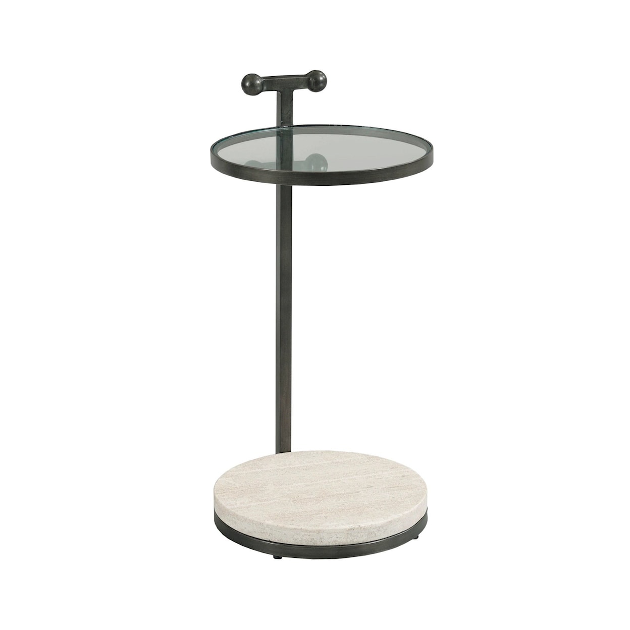 Hammary Hidden Treasures Frazier Round Accent Table