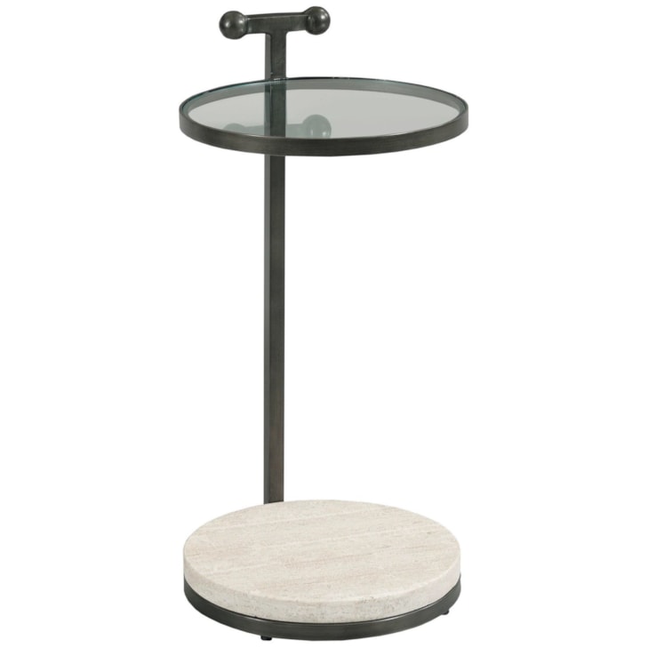 Hammary Hidden Treasures Frazier Round Accent Table