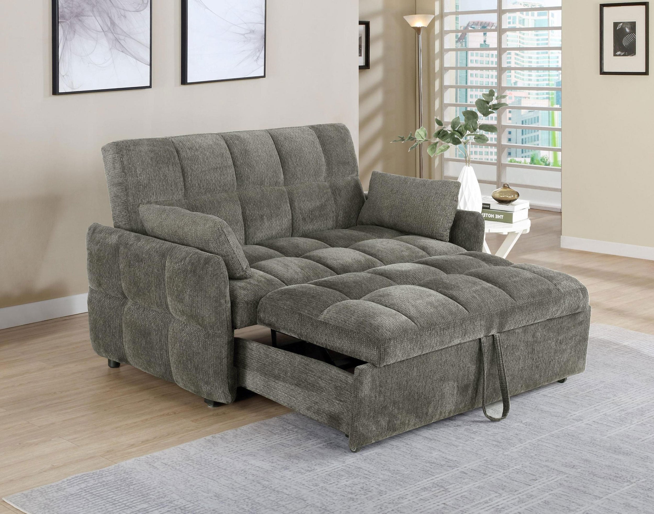 Coaster Cotswold Convertible Sleeper Sofa Bed