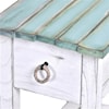Sea Winds Trading Company Picket Fence Occasional Chairside Table