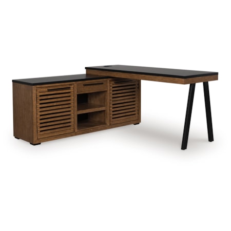 Credenza With Desk Return