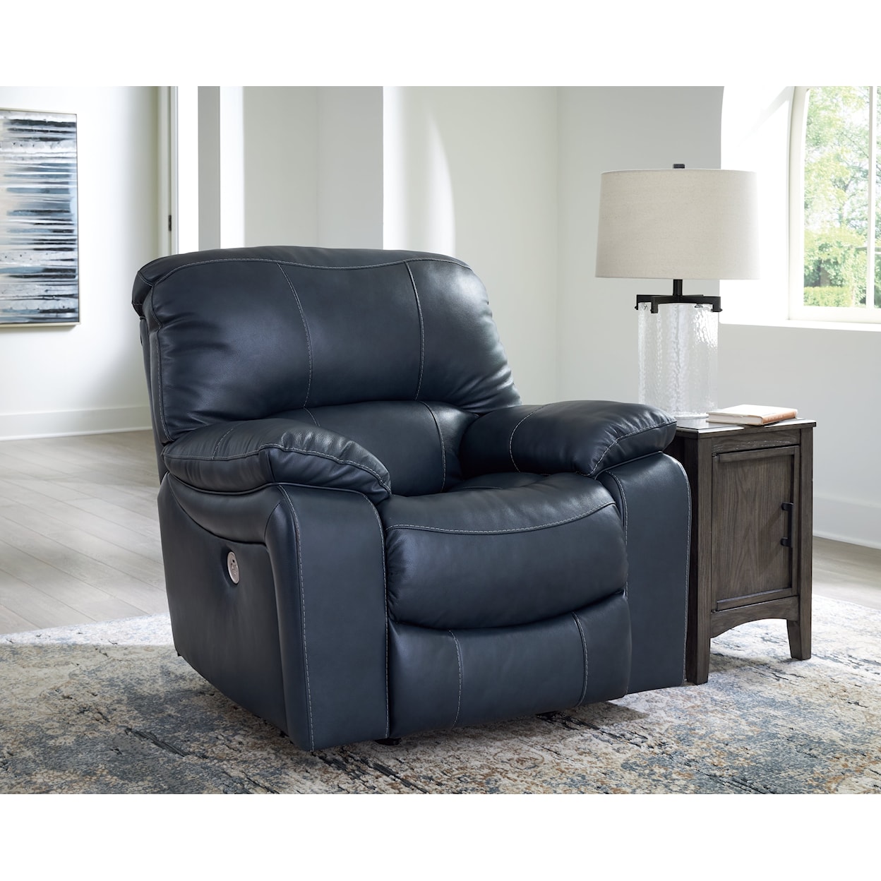 Signature Design by Ashley Leesworth Power Rocker Recliner