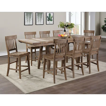 9-Piece Counter Table Set