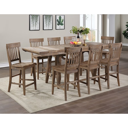 9-Piece Counter Table Set