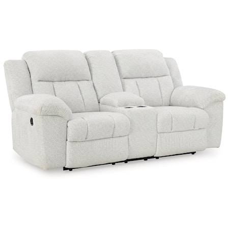 Reclining Loveseat With Console