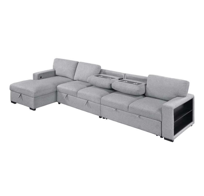 Homelegance Pompano  3-Piece Sectional Sofa