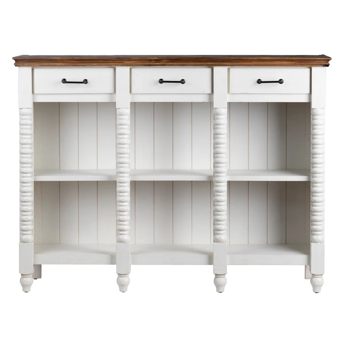 Crestview Collection Ventura 3-Drawer Sideboard