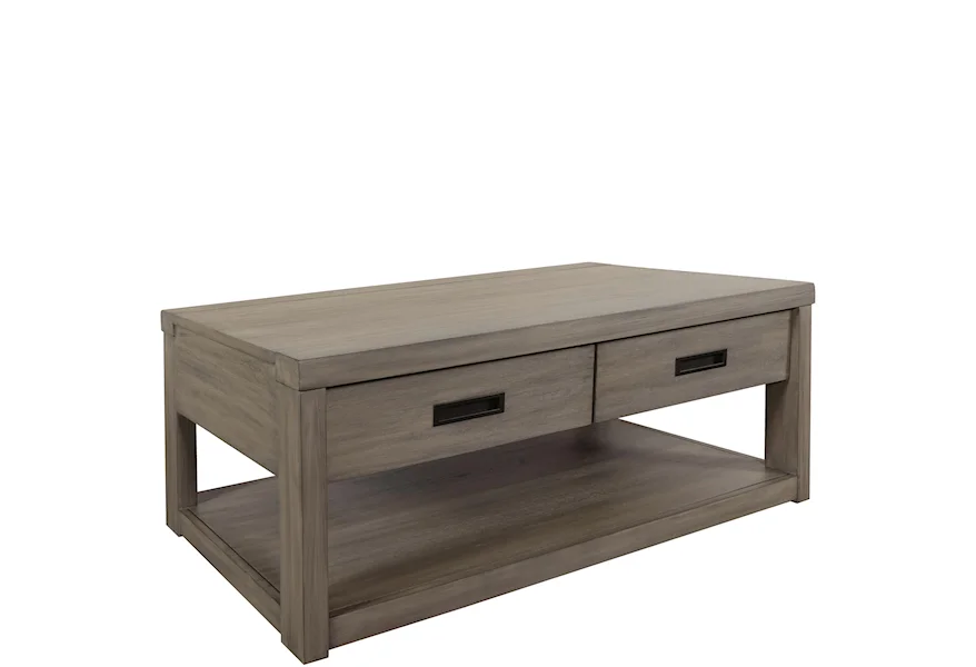 Riata Rectangular Cocktail Table by Riverside Furniture at Zak's Home