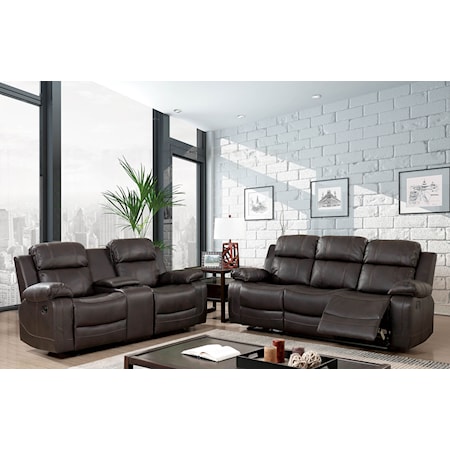 Sofa and Loveseat Set