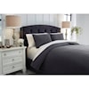 Ashley Furniture Signature Design Bedding Sets Queen Ryter Charcoal Coverlet Set