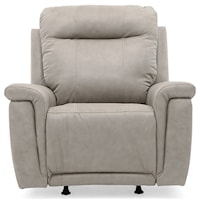 Westpoint Casual Swivel Rocker Recliner with Pillow Arms