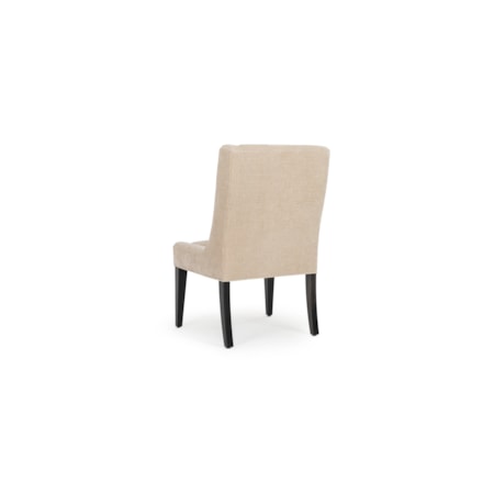 Side Chair with Button Tufting