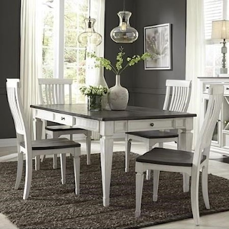 5-Piece Rectangular Table Dining Set