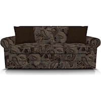 Visco Full Size Sleeper Loveseat with Traditional Furniture Style