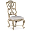 Hooker Furniture Castella Scroll Back Side Chair