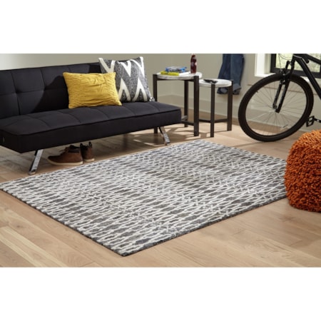 Esmee Gray/Ivory Medium Rug