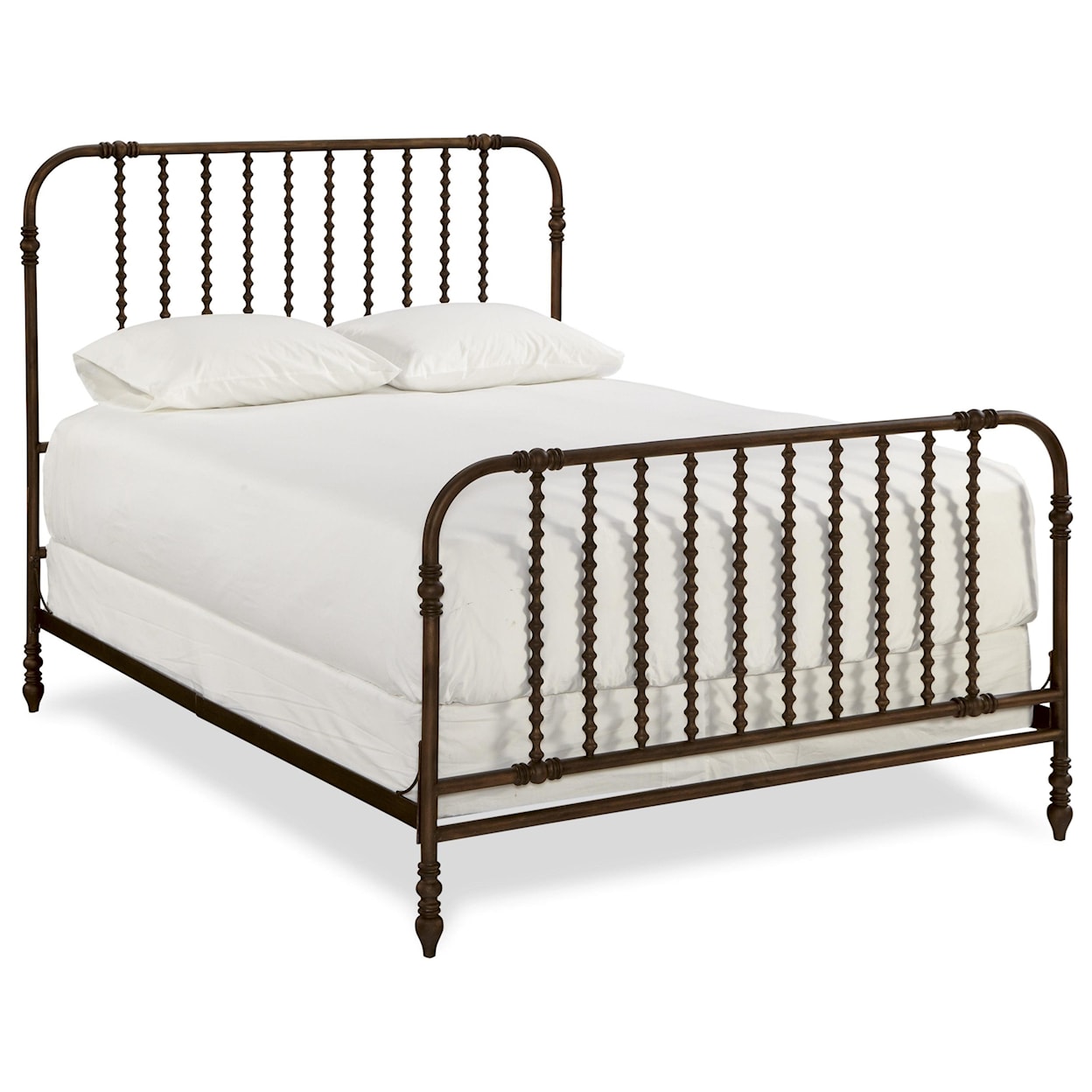 Universal Curated King Metal Bed
