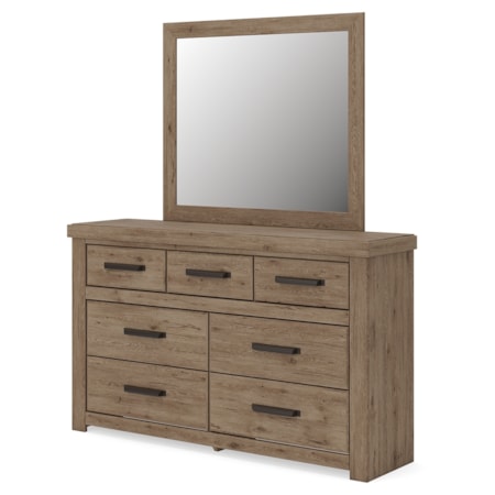 Dresser And Mirror