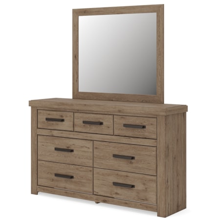 Dresser And Mirror