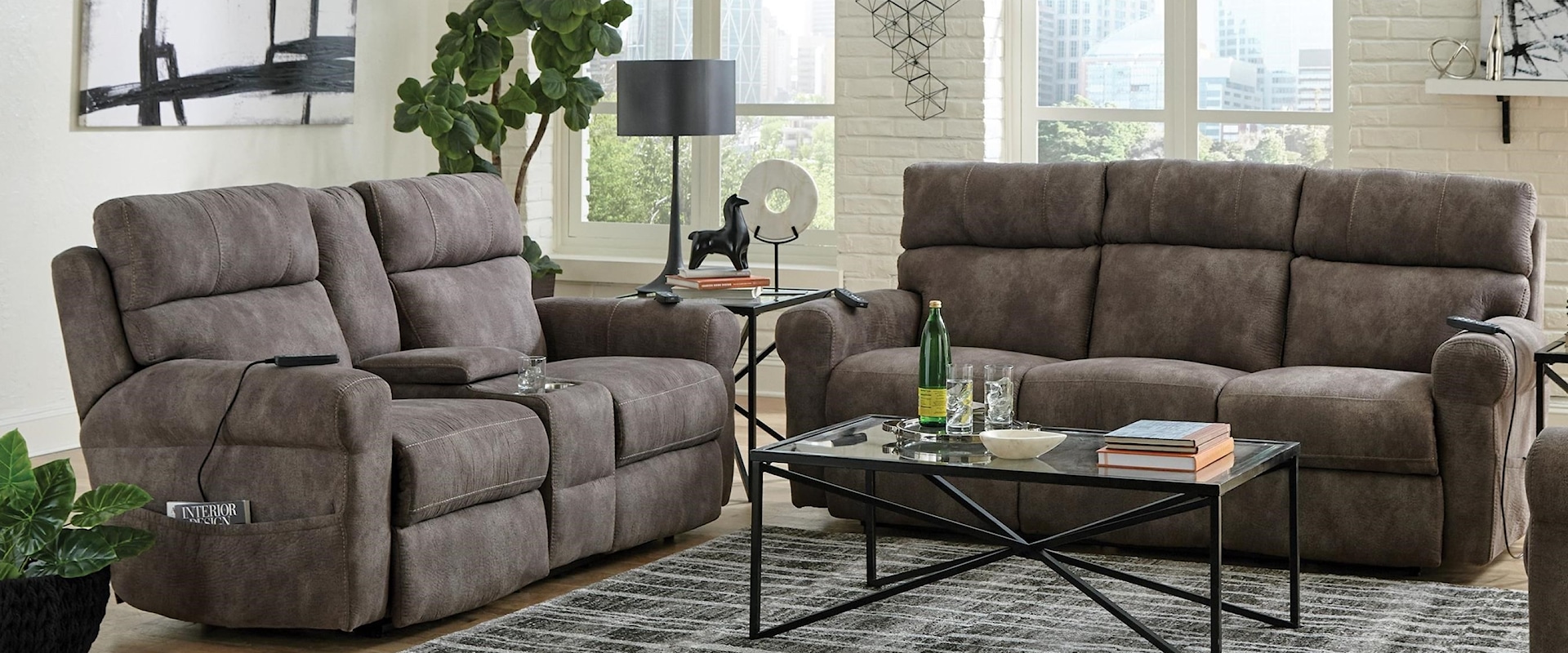 Power Reclining Living Room Group