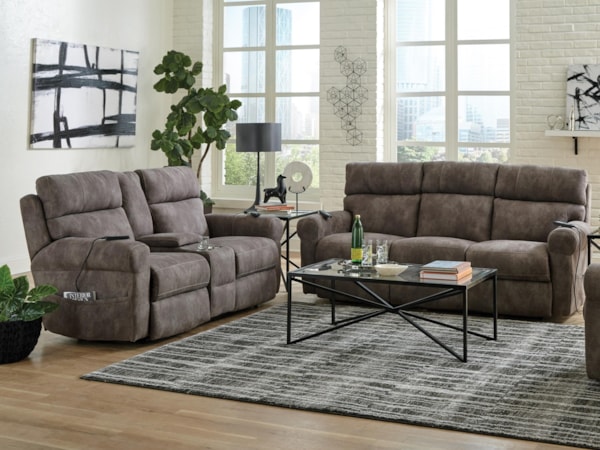 Power Reclining Living Room Group