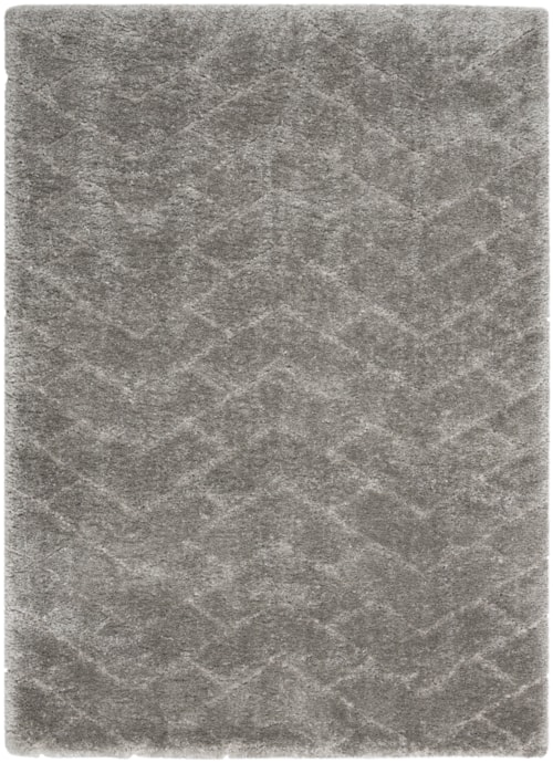 5'3" x 7'3" Grey Rectangle Rug