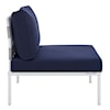 Modway Harmony Outdoor Aluminum Armless Chair