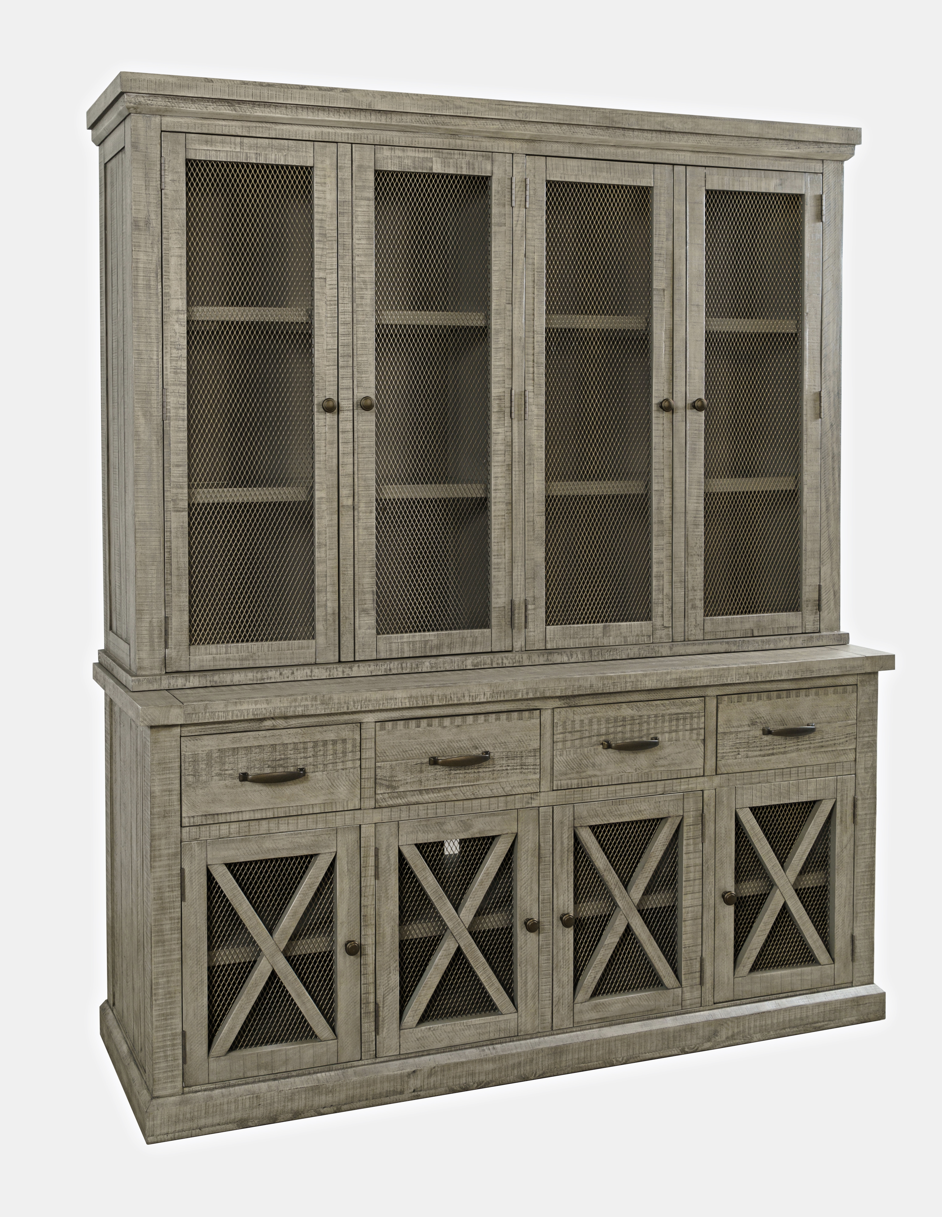 Jofran Telluride 223171x1+223170x1 Hutch Server Driftwood Value