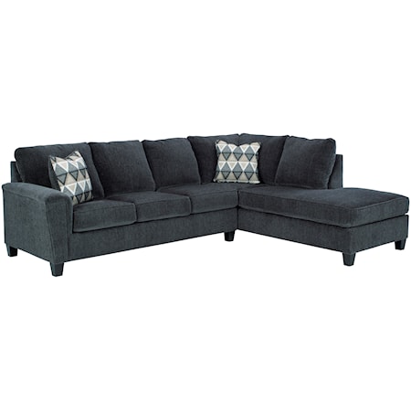 2-Piece Sectional w/ Right Chaise