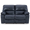 Signature Leroy Reclining Power Loveseat