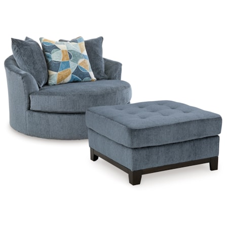 Oversized Chair And Ottoman