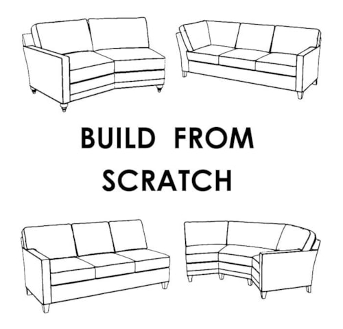 Build From Scratch Cornerstone 38" Depth Sectional