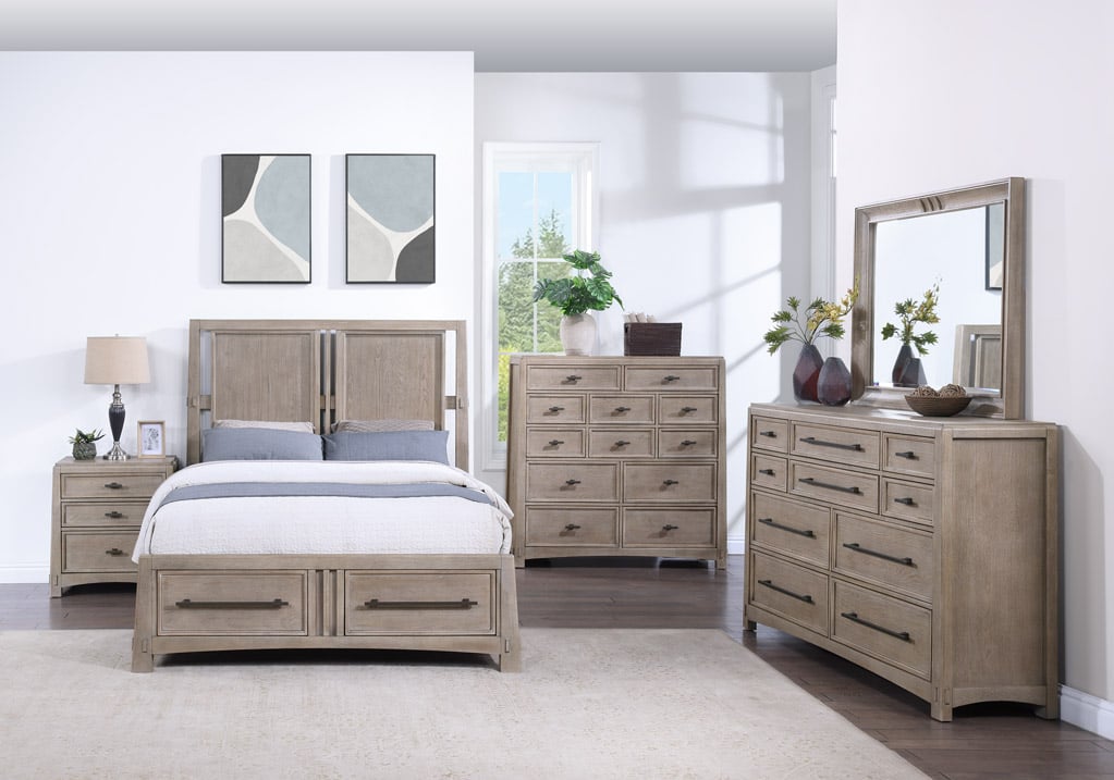 Three Drawer Nightstand