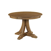 Traditional 44" Pedestal Round Table