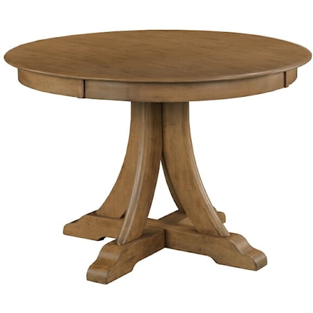 Traditional 44" Pedestal Round Table