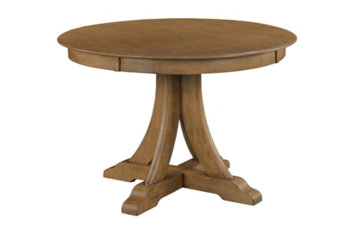Traditional 44" Pedestal Round Table