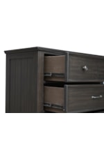 New Classic Stafford County Transitional 5-Drawer Chest