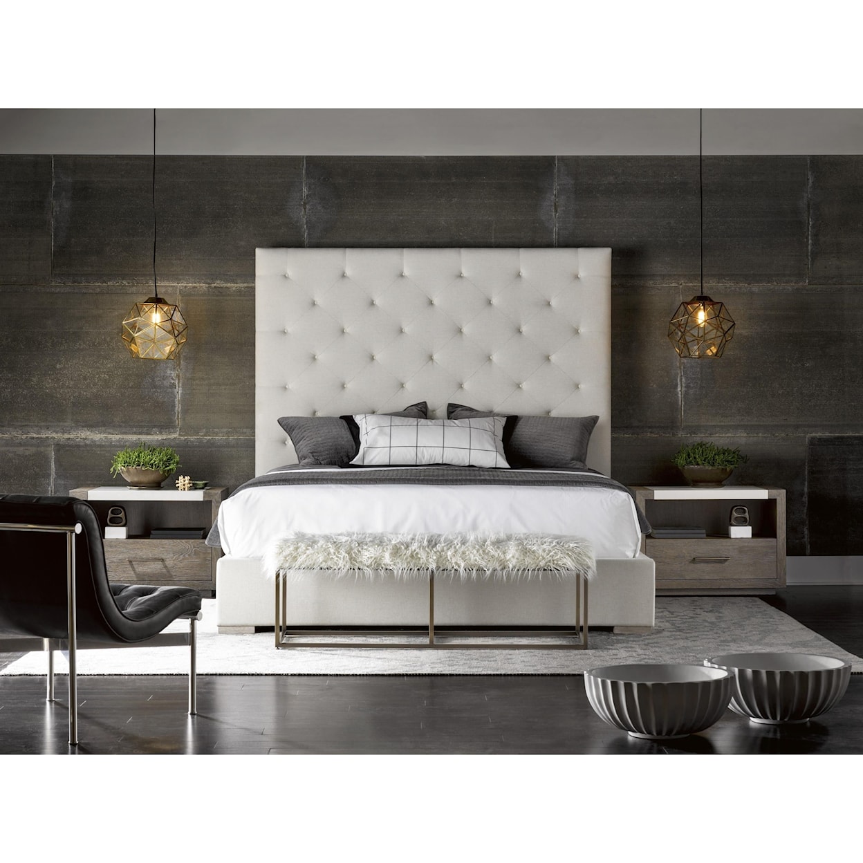 Universal Modern Brando Queen Bed
