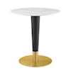Modway Zinque 28" Marble Dining Table