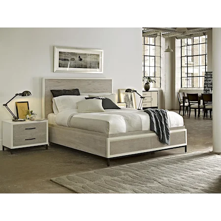 Contemporary 2-Piece Queen Bedroom Set